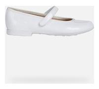 Geox JR PLIE' A, Ballerine Bambine e ragazze, WHITE, 35 EU