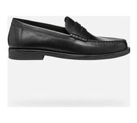 Geox U RECANATI D, Mocassino Uomo, Black, 41.5 EU