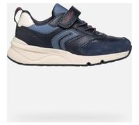 Geox J ROONER Boy D, Scarpe da Ginnastica, Blu, 26 EU