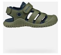 Sandali da bambino Geox J S. Fusbetto Pro Bo Sage/Navy Misura delle scarpe (EU): 32 / Colore: blu