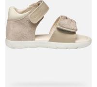Geox B Sandal ALUL Girl B, Bimba 0-24, Beige, 24 EU