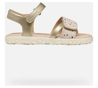 Geox J Haiti Girl Sandal, LT Gold, 24 EU