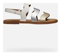 GEOX Scarpe Sandal Karly Bambina Bianco/argento Bianco/argento 36