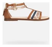GEOX Scarpe Sandal Karly Bambina Cognac/avio Cognac/avio 41