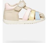 GEOX Scarpe Sandal Macchia Neonata Avorio Chiaro/giallo Chiaro Avorio Chiaro/giallo Chiaro 19