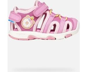 GEOX Scarpe Sandal Multy Bimba Rosa Scuro/giallo Chiaro Rosa Scuro/giallo Chiaro 20