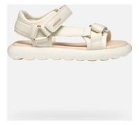 Geox J Sandal PUFFYPOP GI, Lt Ivory, 33 EU