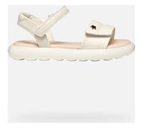 Geox J Sandal PUFFYPOP GI, Lt Ivory, 33 EU