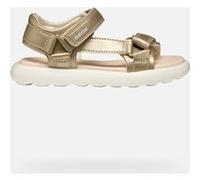Geox J Sandal PUFFYPOP GI, Lt Gold, 36 EU