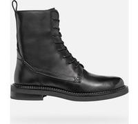 GEOX Stivaletto stringato 'D SERILDA G - VIT.LISCIO' nero, Taglia 37