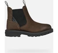 Geox J SHAYLAX Boy A, Stivale Chelsea, Coffee/Black, 26 EU