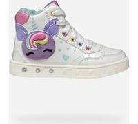 Geox - J SKYLIN GIRL D Bianco - Sneakers 32 Bianco
