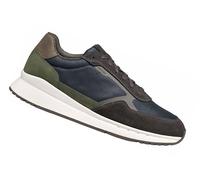 GEOX SCARPE SNEAKERS UOMO INVERNO U55LCA 0CQ22 C4284 BRANTHON BLU NAVY - MARRON
