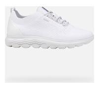 Geox D Spherica A, Sneakers Donna, Bianco, 37 EU