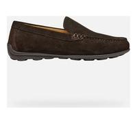 Geox U SPHERICA EC16 A, Mocassino Uomo, Dark Brown, 43.5 EU