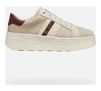 GEOX Scarpe Spherica Ecub-2 Donna Beige/rosso Scuro Beige/rosso Scuro 40