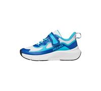 Geox Scarpe Sportive da Bambino PRO-Ran J65P7F,Bianco e Azzurro,con Strappo,Ergonomica e Ammortizzata (Bianco Azzurro, Sistema Taglie Calzature EU, Adolescente, Numero, Media, 30)