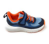 Geox Scarpe Sportive da Bambino PRO-Ran J65P7F,Blu Navy Arancione,A Strappo, Ergonomiche,Ammortizzate (Blu Navy Arancione, Sistema Taglie Calzature EU, Bambino Piccolo (2-5 Anni), Numero, Media, 28)