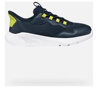 Scarpe da bambino Geox J Sprintye Fast In B Navy/Lime Misura delle scarpe (EU): 33 / Colore: blu/verde