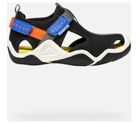 GEOX Scarpe Wader Bambino Nero/arancione Nero/arancione 27