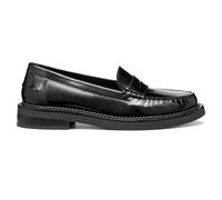 Geox Serilda Loafer da Donna, Nero, 38,5 EU, Nero, 38.5 EU