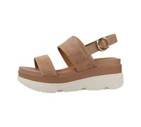 Geox Sandalo da donna D Gardenia A Wedge, beige, 40 EU