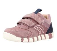 Geox Sneaker B Iupidoo C Bambina, Blu Navy Fumo Rosa, 24 EU