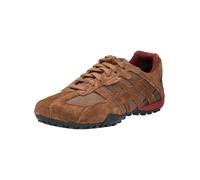 GEOX Sneaker bassa 'U Snake A' marrone / borgogna / nero Uomo GEOX 40 marrone / borgogna / nero
