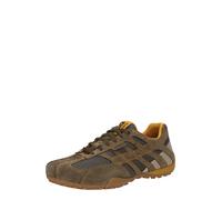 GEOX Sneaker bassa 'U Snake Original A' beige scuro / marrone / grigio basalto Uomo GEOX 40 beige scuro / marrone / grigio basalto