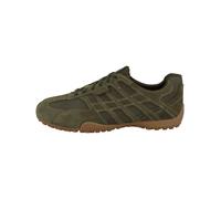 Geox Sneaker da uomo Low U Snake Original, Verde scuro, 43 EU
