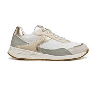 Geox Scarpe da Ginnastica da Donna D BULMYA A, papiro/Bianco, 38 EU