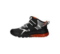GEOX Sneaker 'Ciberdron B.A' pietra / grigio chiaro / rosso scuro / nero / argento, Taglia 26