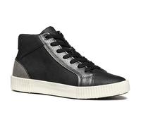 Geox Sneaker D Blomiee D da donna, Nero Dk Grigio, 2 UK