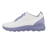 Geox Sneaker da Bambina D Spherica, Bianco Sporco Lt Viola, 7.5 UK