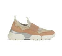 Geox Sneaker da Donna D Adacter W B, Sand Dk Skin, 36 EU