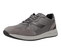 Geox Women's D Bulmya a Sneaker, Dk Grey Gun, 36 EU
