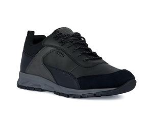 Geox Sneaker da Uomo U Delray B ABX A, Nero Grafite, 44 EU
