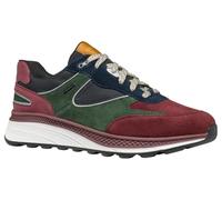 Geox Men U Spherica Actif X1 Sneaker, Wine Dk Green, 45 EU