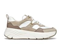 Geox D Diamanta E, Scarpe da Ginnastica Donna, Sabbia Bianca, 39 EU