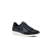 Geox - Sneaker Donna "Myria", Pelle FS8182 (38 EU) (Marineblau/Blau)