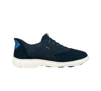 Geox Nebula 2.0 Plus Sneaker Uomo, Blu Navy con Dettagli Blu, Tomaia in Scamosciato e Tessuto- U56MXA02211C4264 (Sistema Taglie Calzature EU, Adulto, Uomo, Numero, Media, 47)