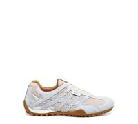 Geox Sneaker Snake da donna in pelle grezza blu, Blu, 39 EU