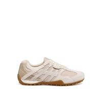 Geox Sneaker Snake da donna in pelle grezza marrone, marrone, 38 EU