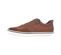 Geox Sneaker U Elver B Uomo, Cognac, 43 EU