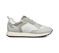 Geox U Partenio A, Scarpe da Ginnastica Uomo, off White Lt Grey, 44 EU