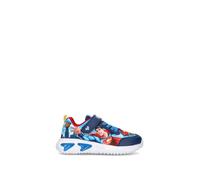 Geox Sneakers Bambino Blu Tessuto, Pu J65DZA-02ABC-C0693-B-C0693-A118147