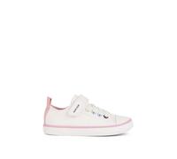 Geox J Gisli Girl A, Scarpe da Ginnastica, Bianco, 33 EU