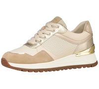 Geox Sneakers da Donna D DESYA A A Papyrus/LT Gold, 38 EU