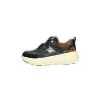 Geox Diamanta - Sneakers Platform In Pelle Nero - Taglia 38 [24.7cm] Scarpe