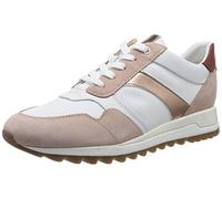 Geox D Tabelya, Scarpe da Ginnastica, Nude White, 41 EU